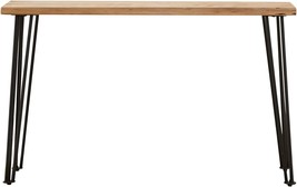 Gano Hairpin Leg Natural And Matte Black Sofa Table By Coaster Home Furnishings. - $399.99