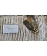 New Victoria&#39;s Secret Tote Bag 2020 Ltd Edition Beige Woven Brand New - $45.00