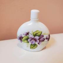 Vintage Perfume, Devon Violets by Lownds Pateman, Milk Glass Perfume Bottle full image 1