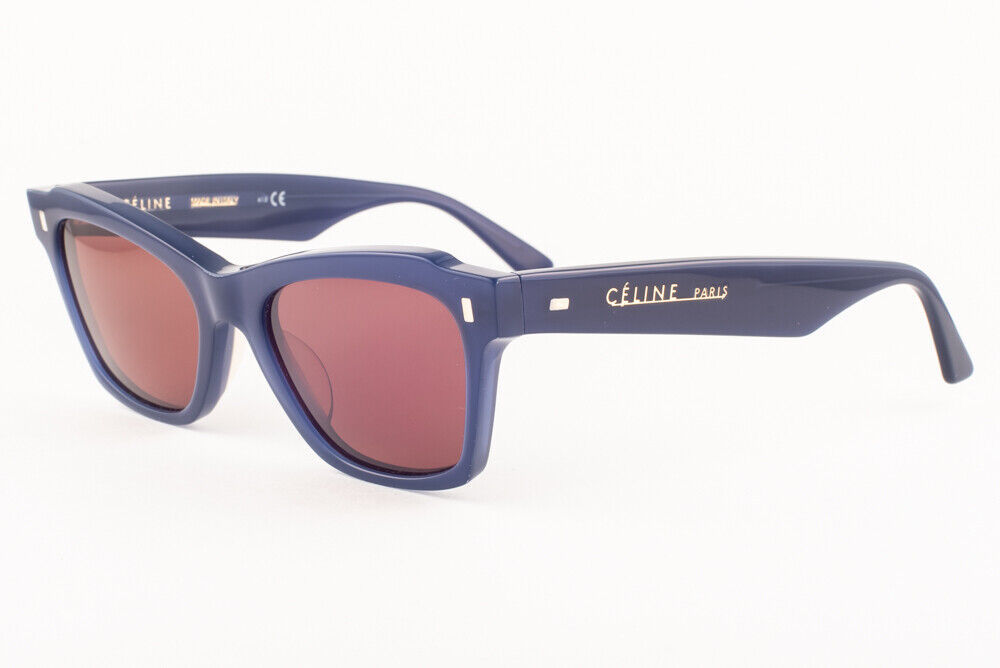 Celine CL 40058I 84S Dark Blue / Brown Sunglasses CL40058I 84S 52mm