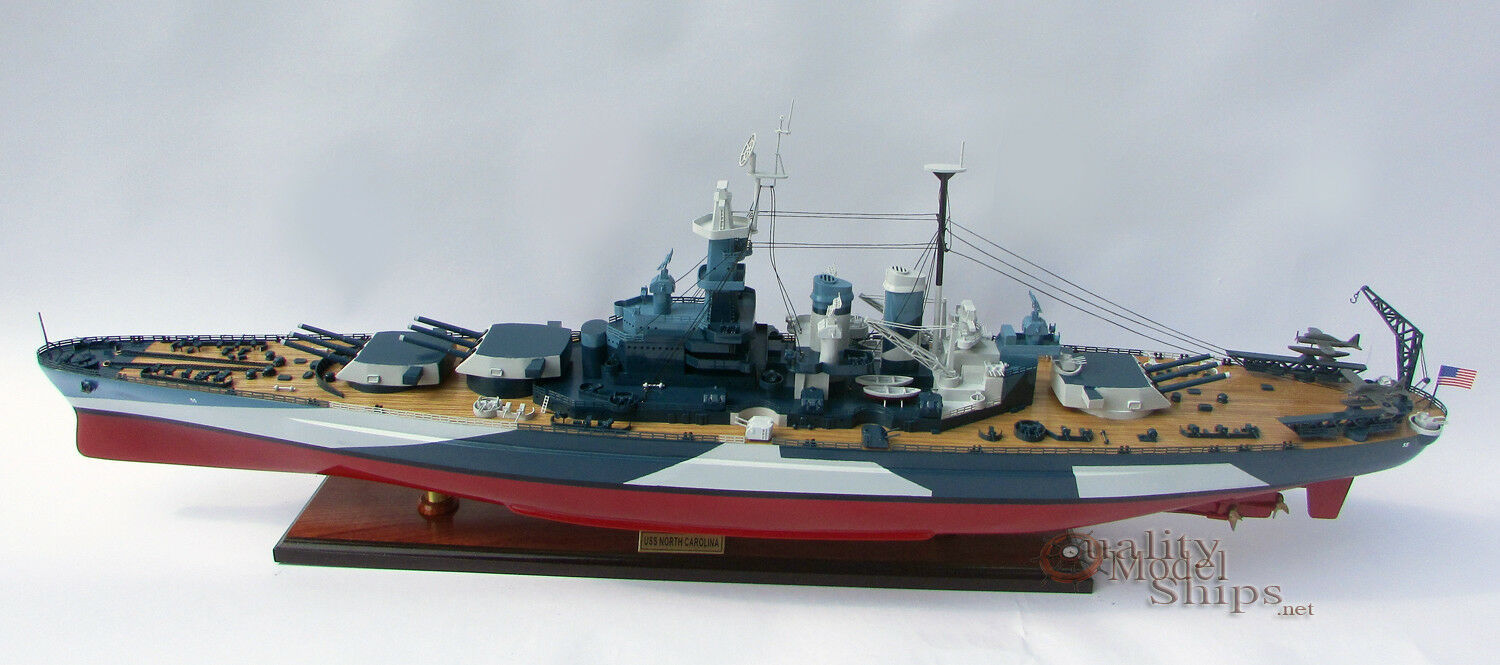 USS North Carolina (BB-55) Museum Ship Model Scale 1:220 - Models