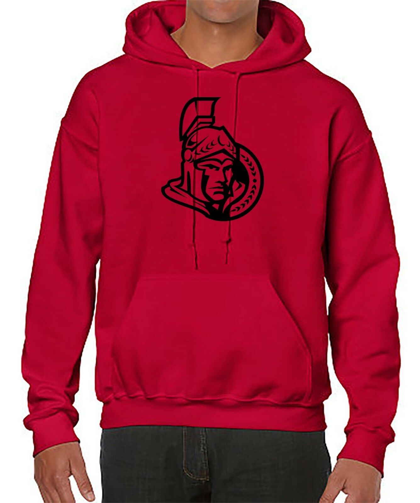 Hockey team hoodie - sweater with Ottawa Senators logo - comfort hoodie ...