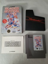 Vintage 1988 Blades of Steel NES Nintendo Complete Box Hockey Sleeve - $72.74