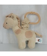 Jellycat Jitter Jittery Ring Link Clip Stuffed Plush Giraffe Baby Toy Vi... - $29.55