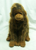 Ty Beanie Buddies Brown Furry Monkey Ape 13" Plush Stuffed Animal Toy 1999 - $19.80