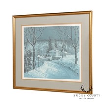 George Booz &#39;Moonlight on Point Pleasant&#39; Fine Art Print - $265.00
