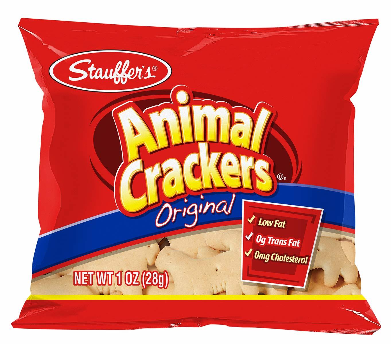 Stauffer's Animal Crackers Original, 1oz. Snack Packs (Set of 20