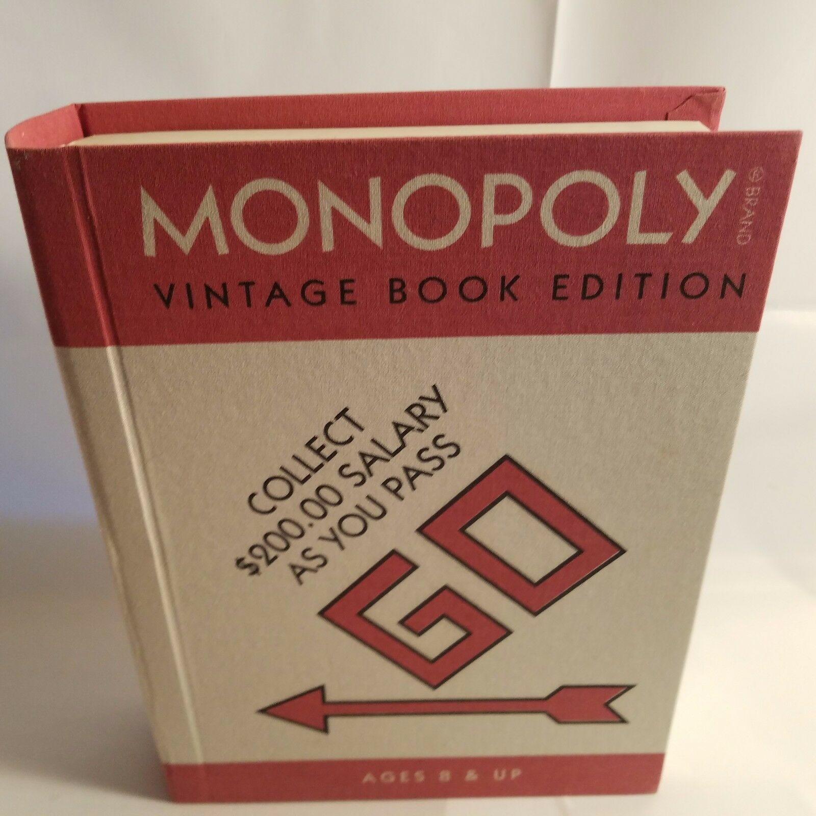 vintage bookshelf monopoly