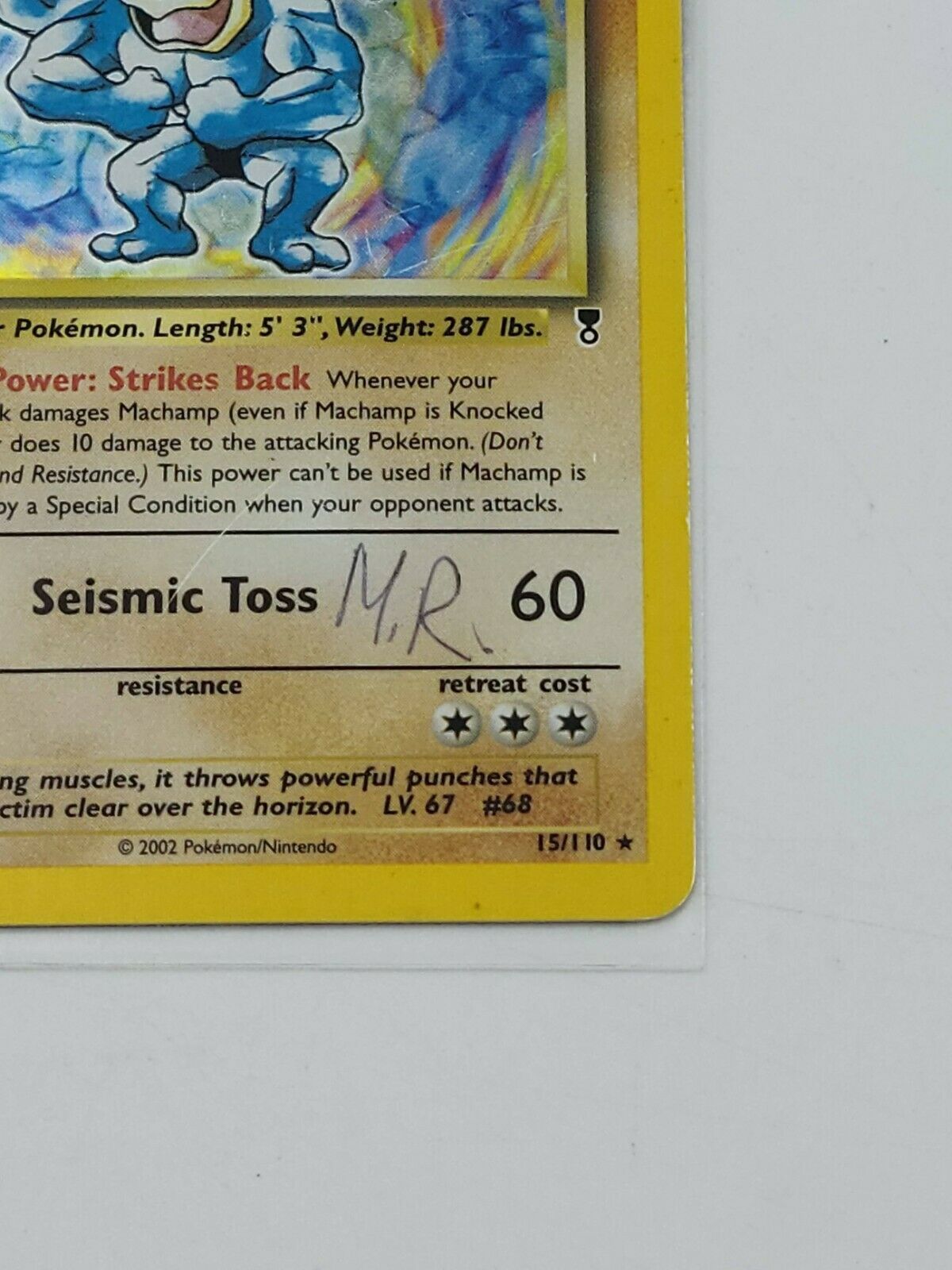 2002 Pokemon Card Machamp Holo 15/110 and 50 similar items