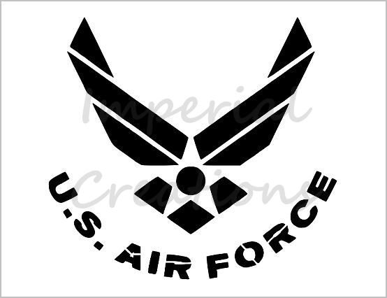 US AIR FORCE United States Military Logo 8.5