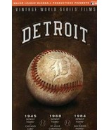 MLB Vintage World Series Films Detroit Tigers 1945 1968 and 1984 DVD - $139.99