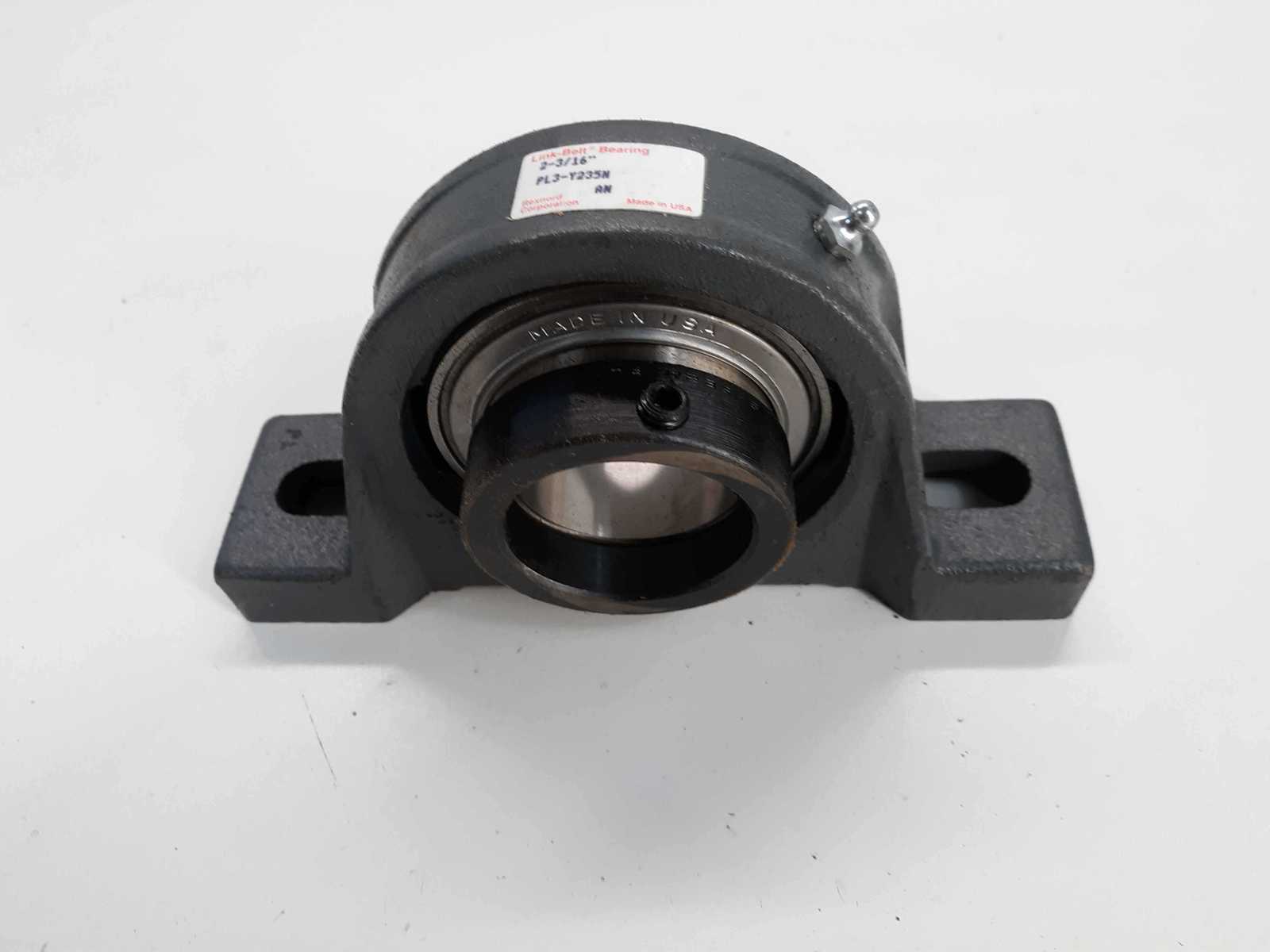Link Belt 23/16 PL3Y235N Standard Duty Pillow Block Ball Bearings