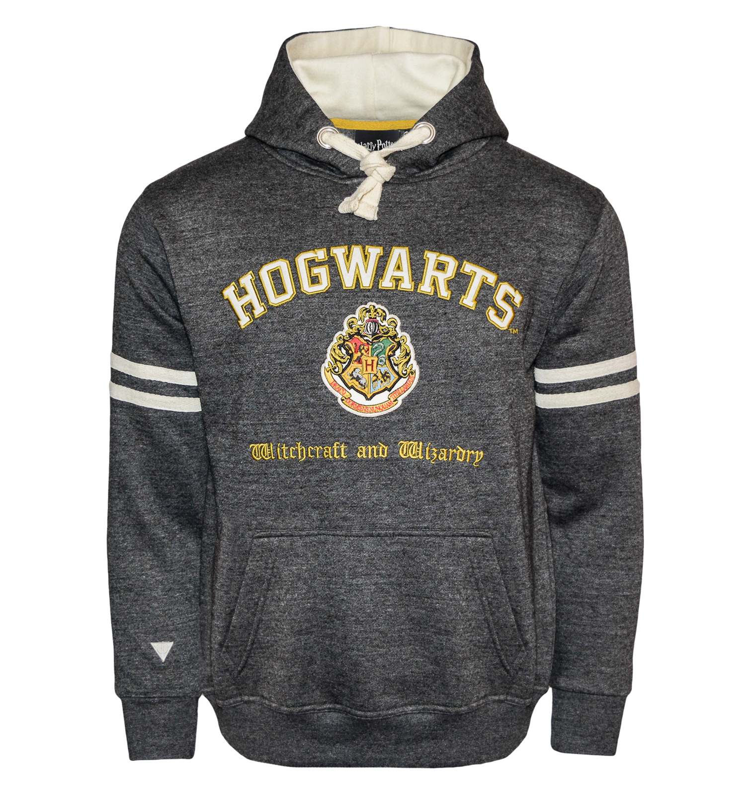 Licensed Unisex Hogwarts™ Hooded Sweatshirt Charcoal Harry Potter