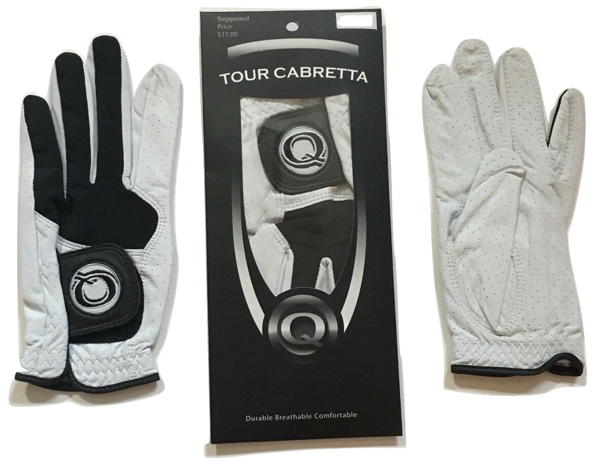 2 Gloves Tour Cabretta Leather Golf Glove Men, All Sizes Available
