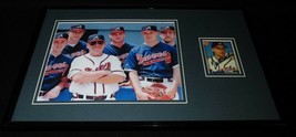 Kent Mercker Signed Framed 11x17 Photo Display Braves