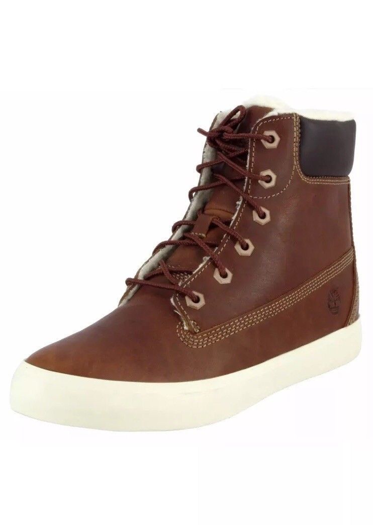 timberland flannery high top