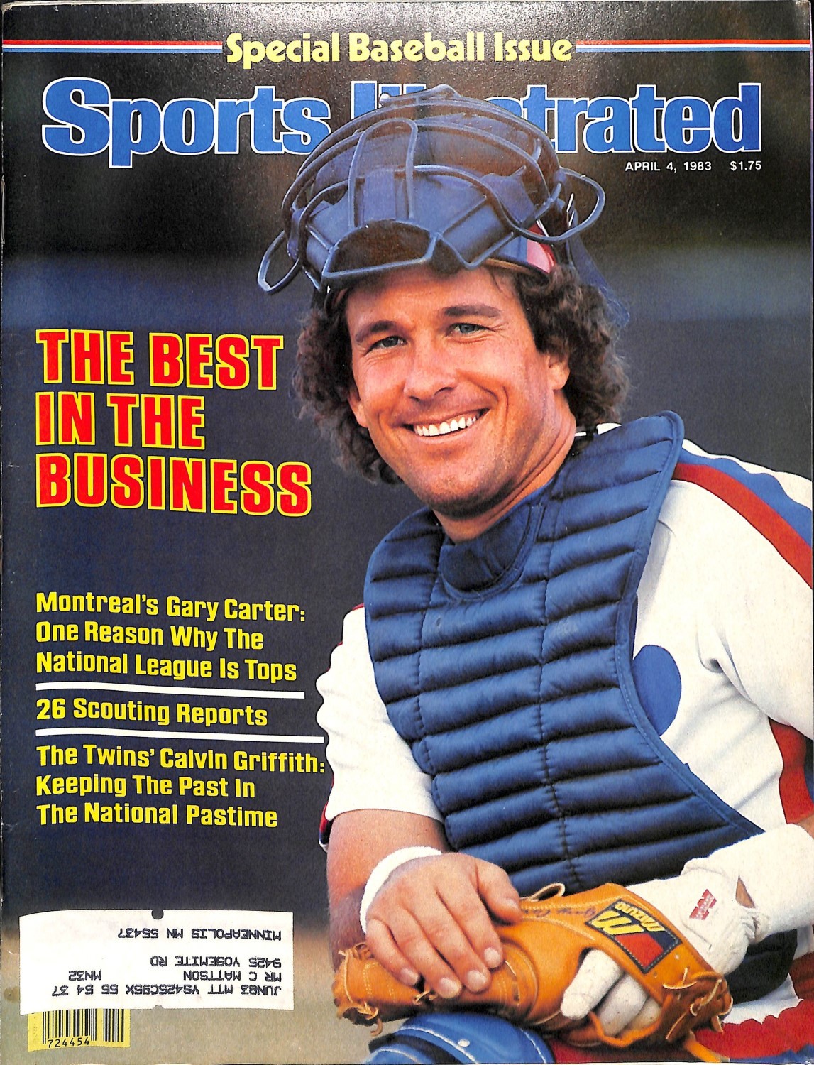 Sports Illustrated, April 4 1983 Magazine Back Issues