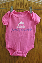 Faded Glory Little Princess Pink One-Piece - size girls 3-6 Months - $8.99
