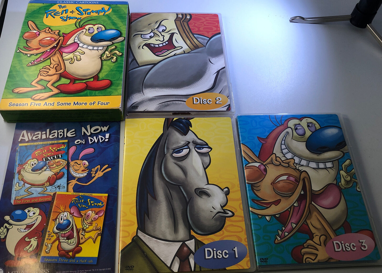 The Ren & Stimpy Show Season Five and Some More of Four(DVD1995)Bill Wray(DIR) DVDs & Bluray