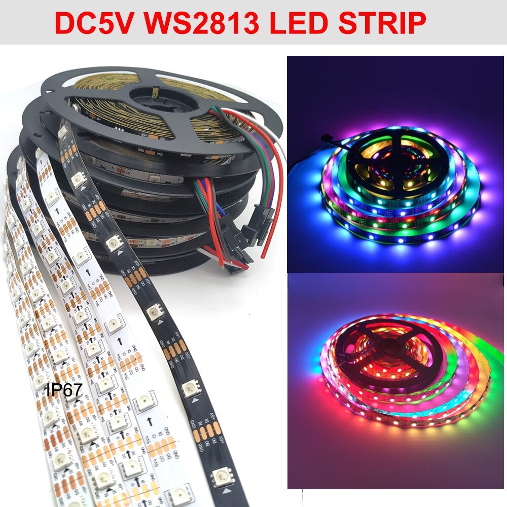 Ws2811 Ws2812b Ws2813 Ws2815 Led Strip 5v12v Addressable Smart Rgb Led