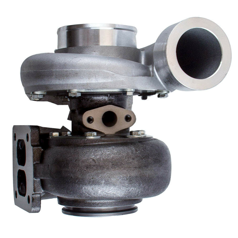 GT45 Universal Turbo Turbocharger T4 VBAND 600+HP Boost Oil Feed Inlet