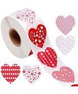 Heart stickers self-adhesive hearts for Valentine&#39;s gift packaging and s... - $3.95
