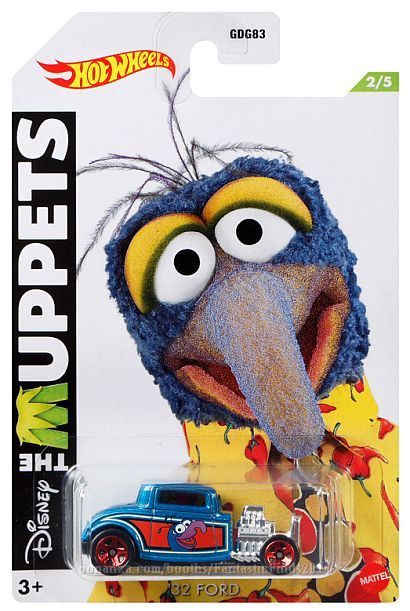 Hot Wheels - '32 Ford: The Muppets #2/5 (2021) *Gonzo The Great / Walmart*