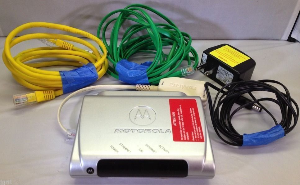 Ethernet Modem Motorola DSL Model 2210-02-1022 Style MSTATEA New in Box 