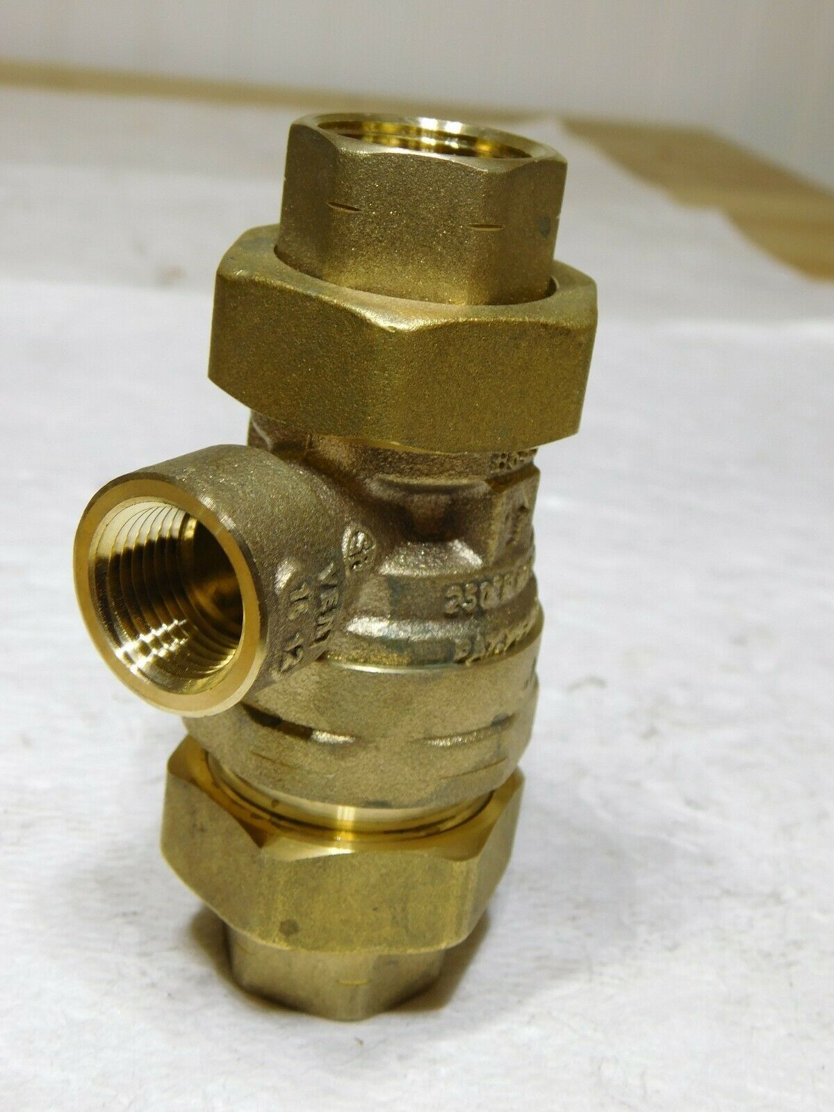 Conbraco Bronze Dual Check Backflow Preventer Valve 3 4” Thread 4alf 4a4 4am Backflow Preventers