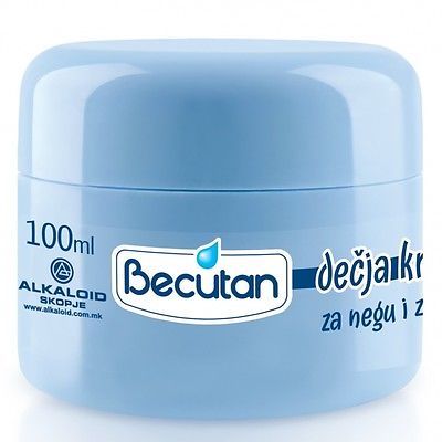 Primary image for Becutan baby sensitive cream blue 100ml big
