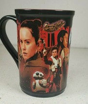 Star Wars Disney Parks Coffee Cup Mug Black Red Kylo Ren Rey Finn Poe Ch... - $17.92