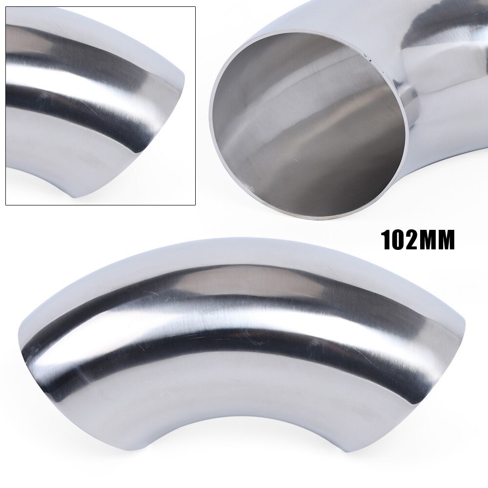 4inch Sanitary Weld Elbow Pipe Fitting Long Radius 90 Degree Elbow Butt ...