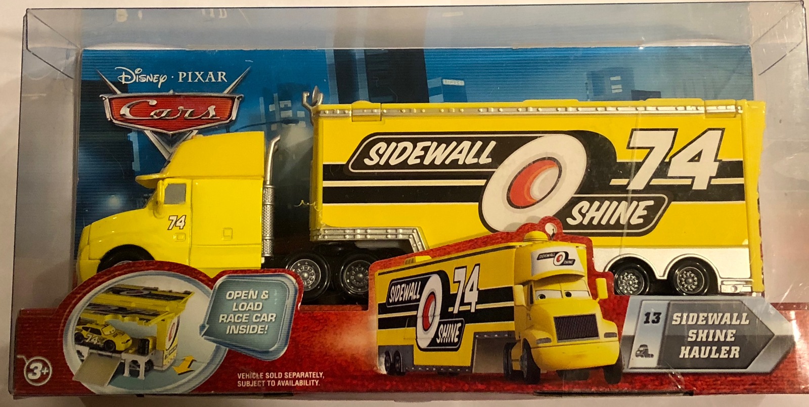 Disney Pixar Cars Haulers Sidewall Shine Hauler - Action Figures