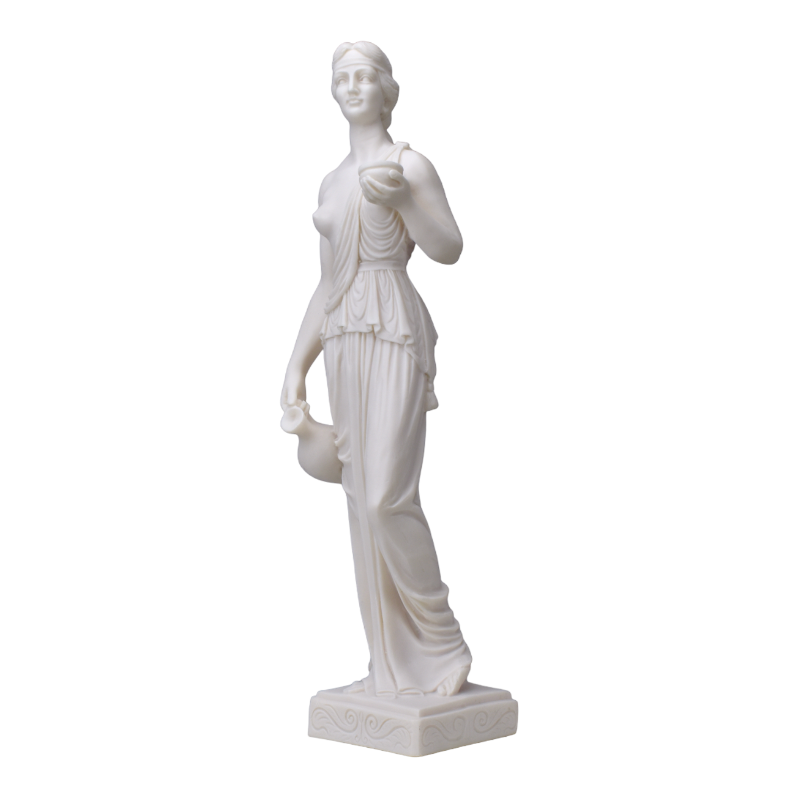 Hebe Juventus Goddess of youth Female Greek Roman Statue Sculpture Cast ...