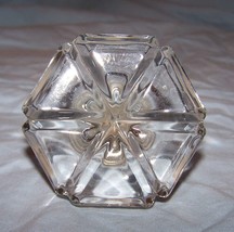 Large Door Knob-Shaped Clear Glass Stopper - $15.00