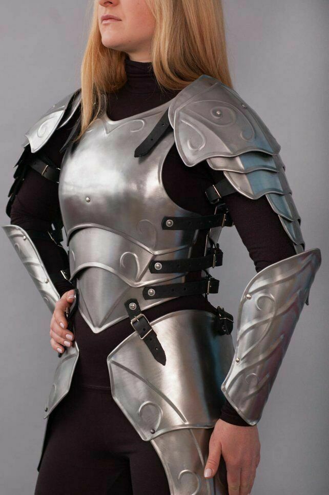 Medieval Half Armor Lady Cuirass/Jacket Armor Queen of the Elven Halloween