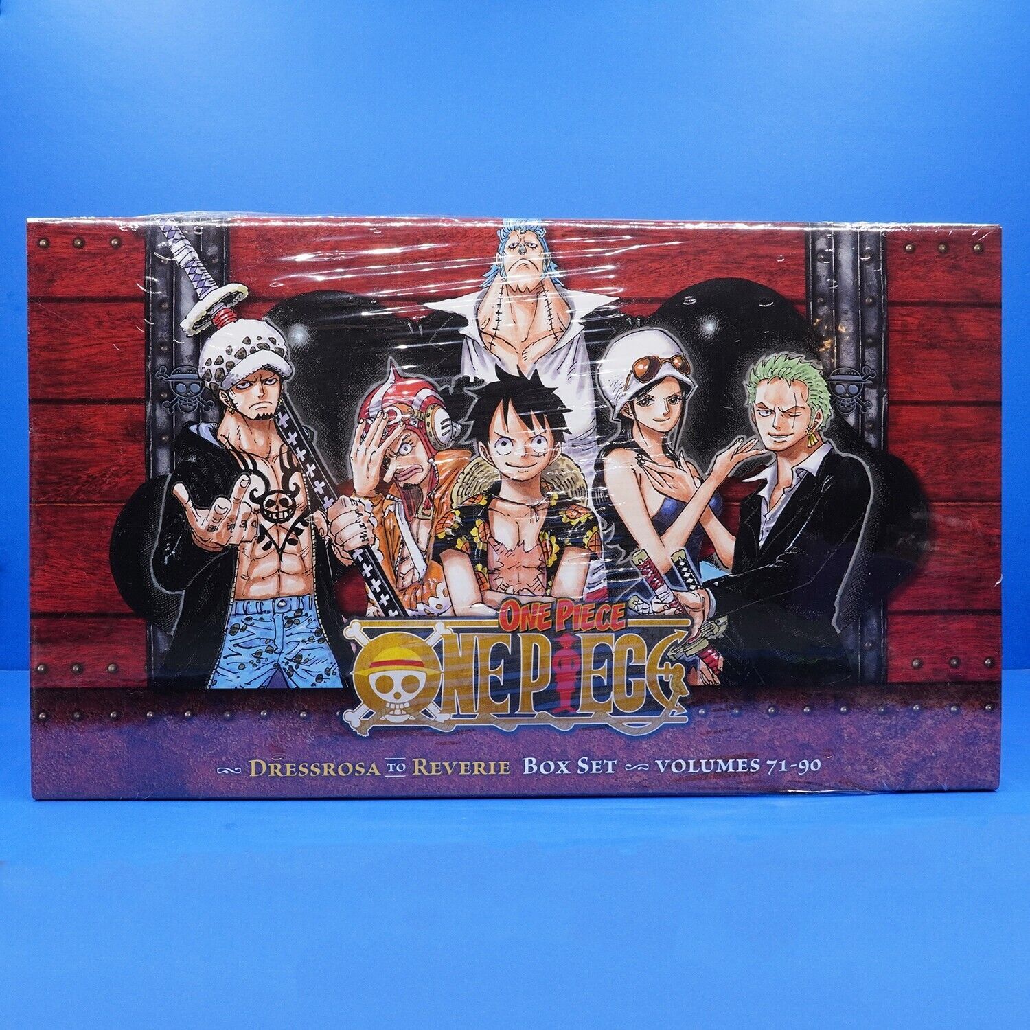 One Piece Manga Box Set 4 Volumes 71-90 Dressrosa To Reverie English ...