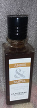 L’Occitane En Provence Amber Ambre Santal Sandalwood Shower Gel 6 FL OZ - $47.99