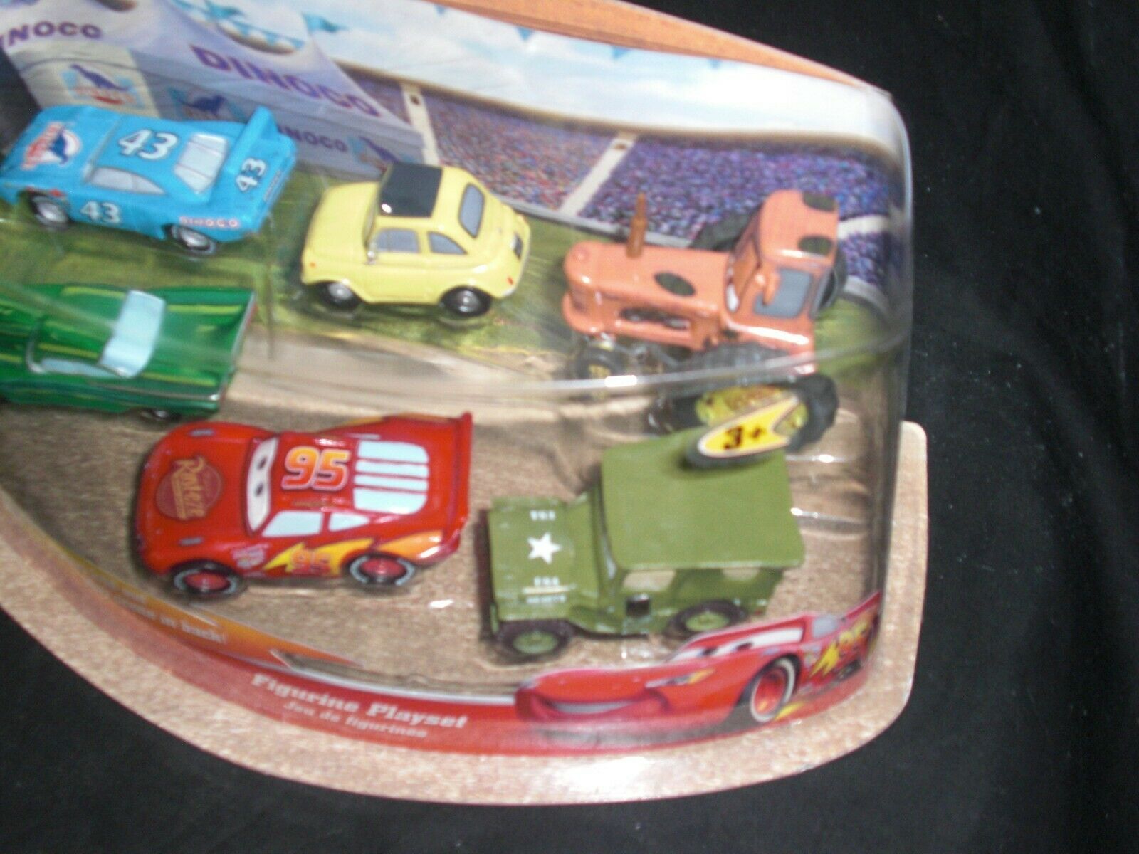 disney store disney pixar cars deluxe figurine playset