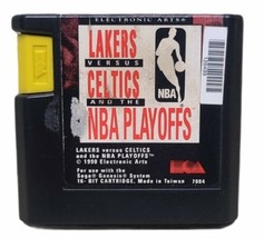 Lakers Versus VS Celtics and the NBA Playoffs (Sega Genesis, 1990) - Game Only image 1