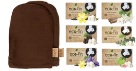 Eco-Fin Luxury Paraffin Alternative Herbal Mitts with choice of 40 Cubes Tray