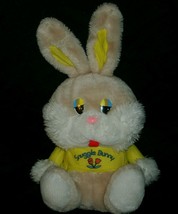 14 "vintage 1991 fauve easter hug bunny rabbit stuffed animal ydc york - $41.71