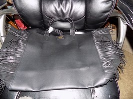 Victoria's Secret Fringe Tote Bag Leather Limited Edition 2016 New Htf Last One - $38.18
