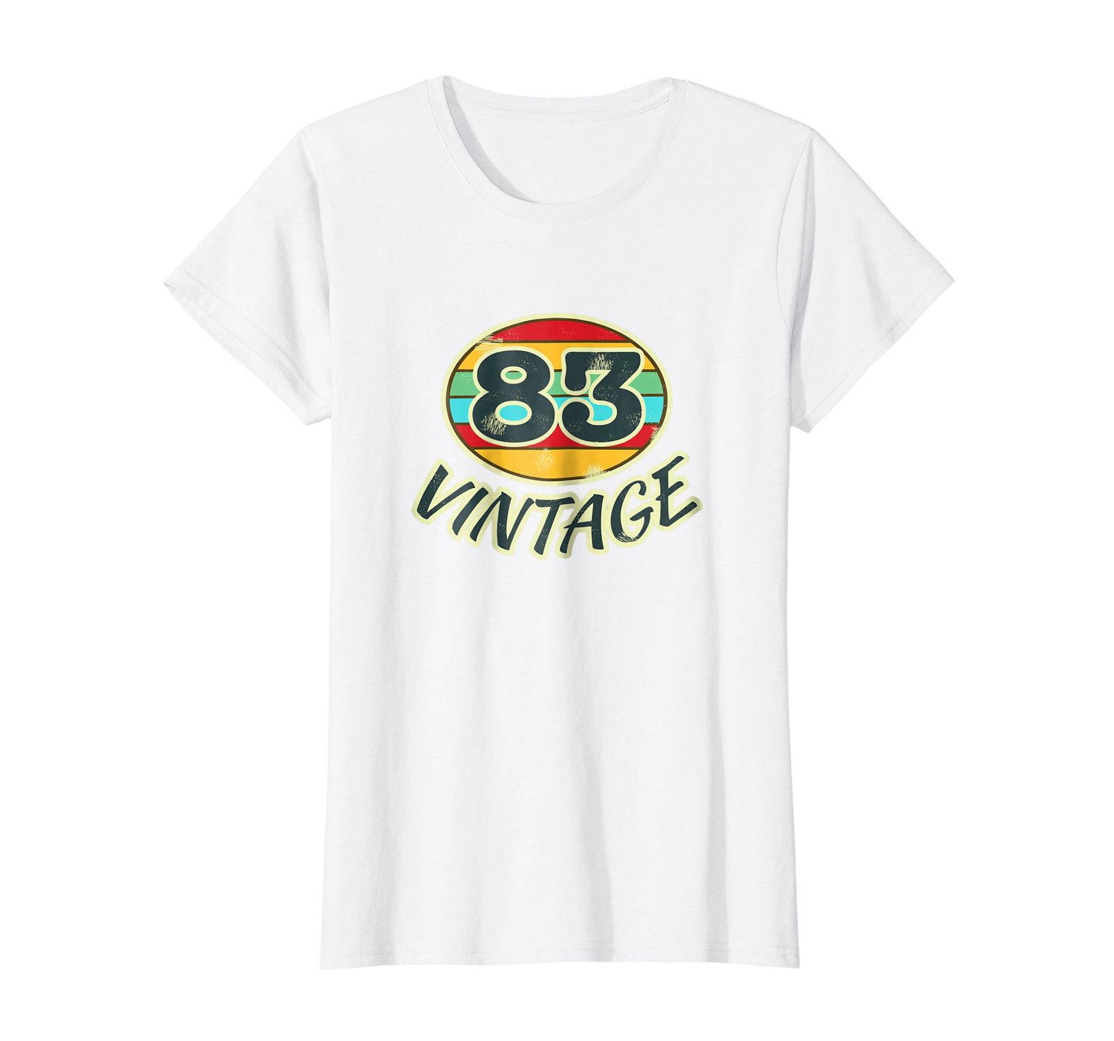 Funny Shirts - DOB 1983 TShirt Vintage Retro 83 Birth Year Tee Shirt Wowen
