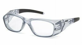 Pyramex SG9810R20 Emerge Plus Safety Glasses, Gray Frame/Clear Full Read... - $9.85