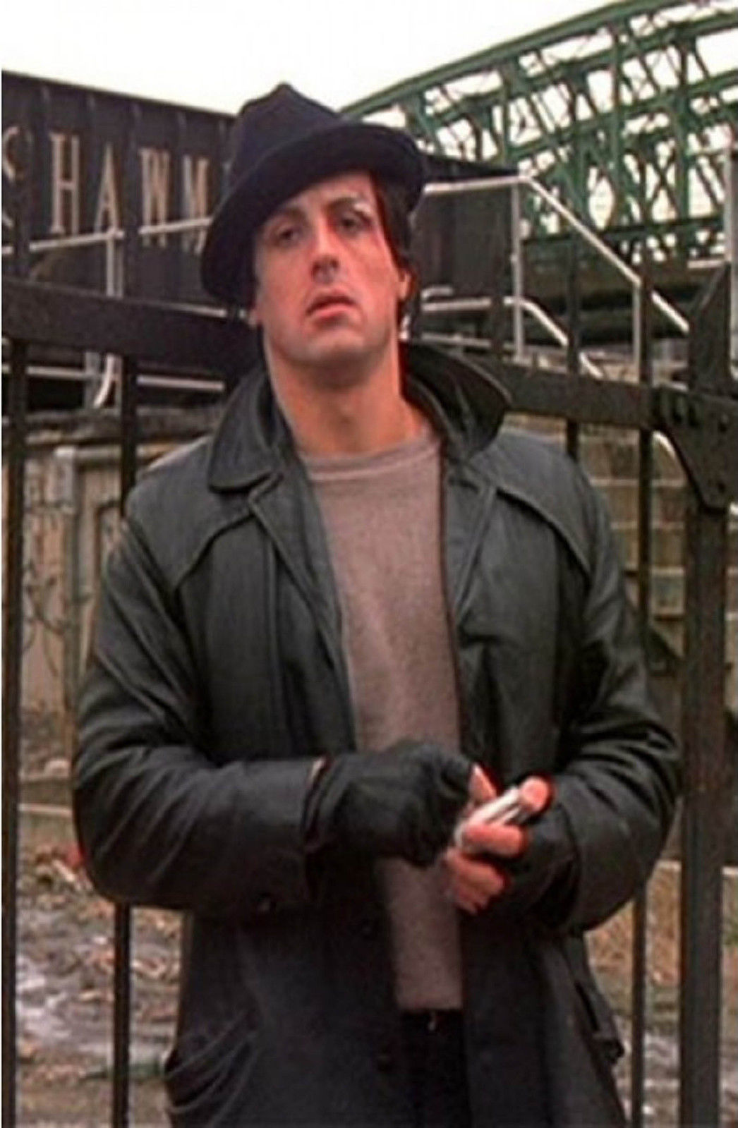 Rocky Balboa Sylvester Stallone 100% Real Cow-Hide Leather Jacket