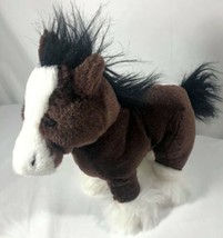 Ganz Webkinz Clydesdale Horse Stuffed Animal Plush Toy - $19.98