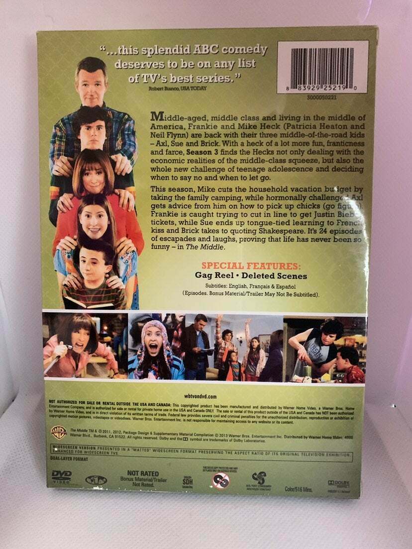 NEW and Sealed The Middle Season 3 DVD Box Set - DVDs & Blu-ray Discs