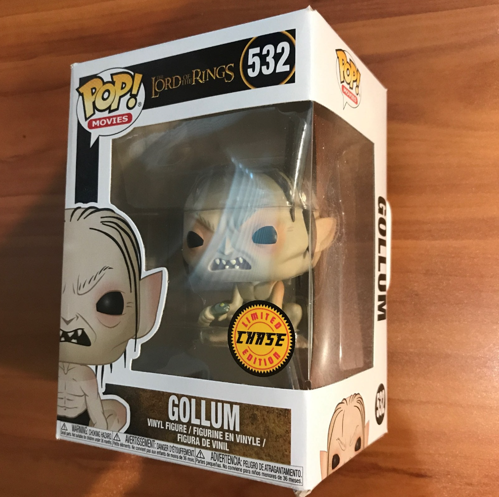 clear gollum funko pop