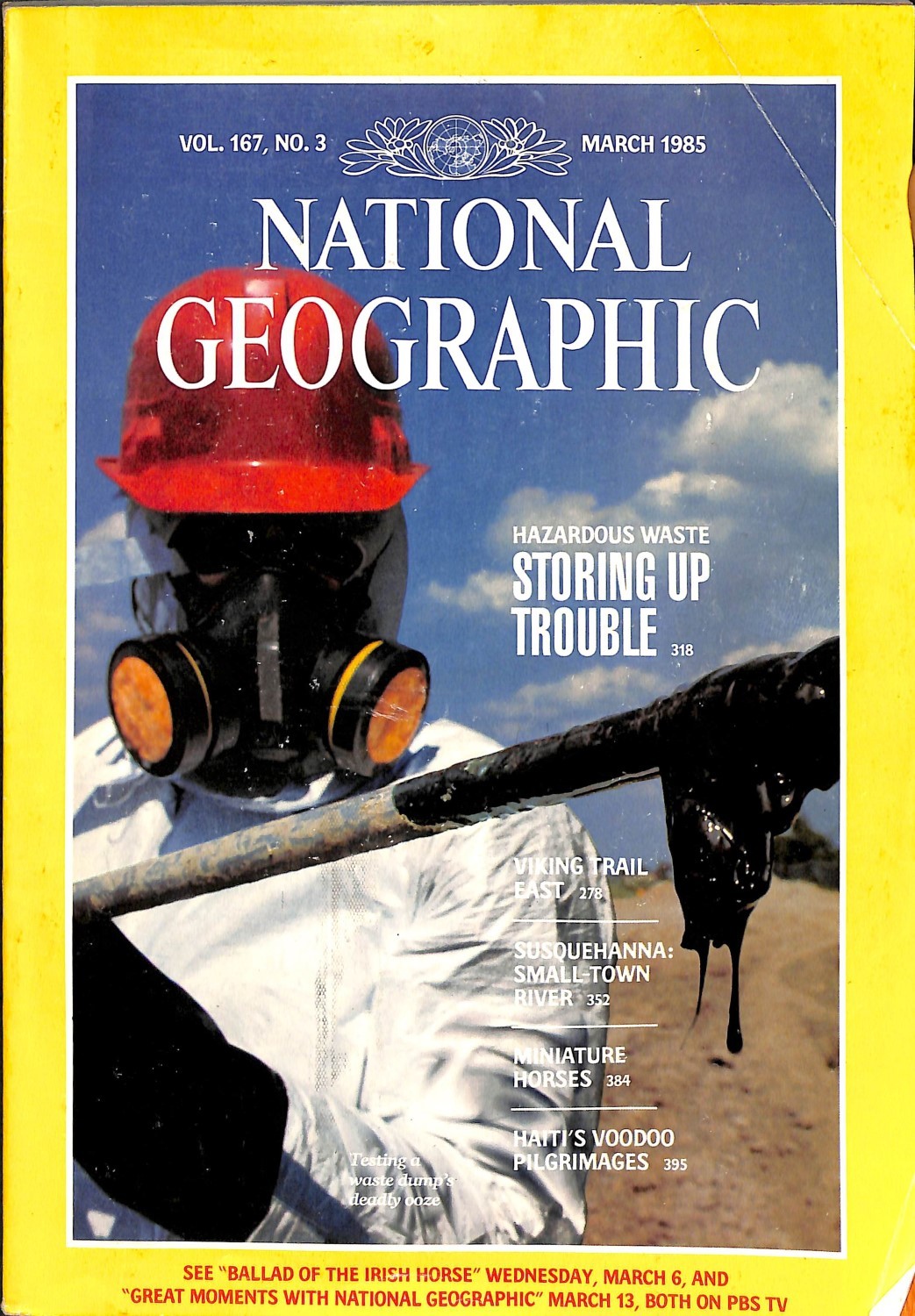 National Geographic, March 1985 Magazine Back Issues
